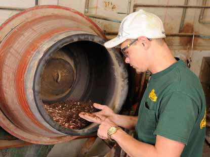 producing the cores